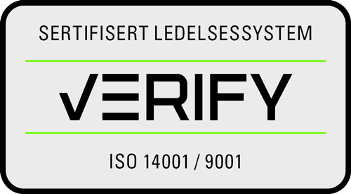 Verify ISO 14001 og ISO 9001